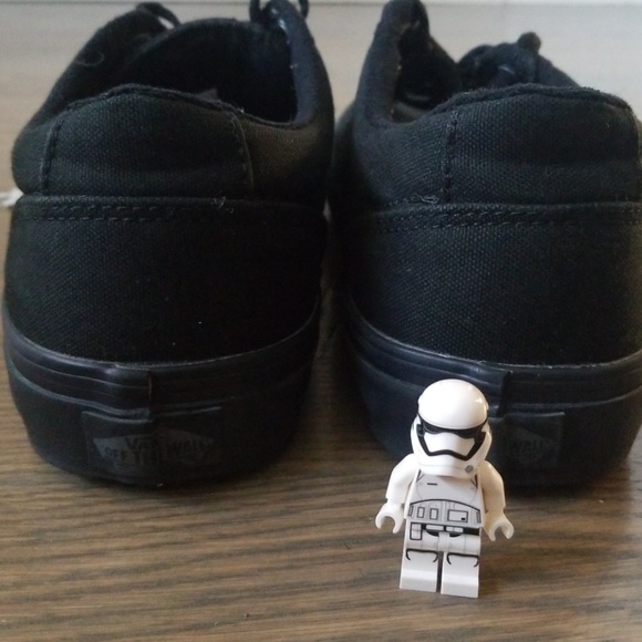 Vans Shoes Black Size 8.0 - Picture 3 of 6